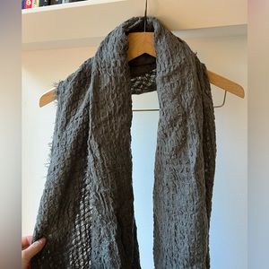 Free People Cotton Waffle Blanket Scarf